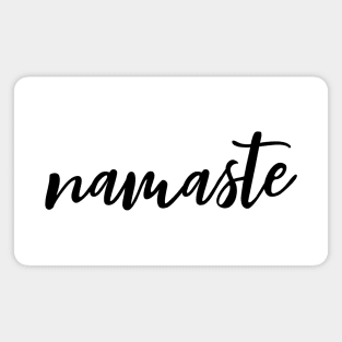 Zen Namaste Text 3 Magnet